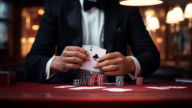 Casino Hold'em live dealer gameplay